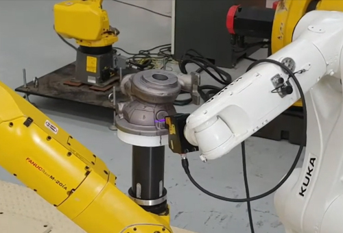 3d shape inspection robot